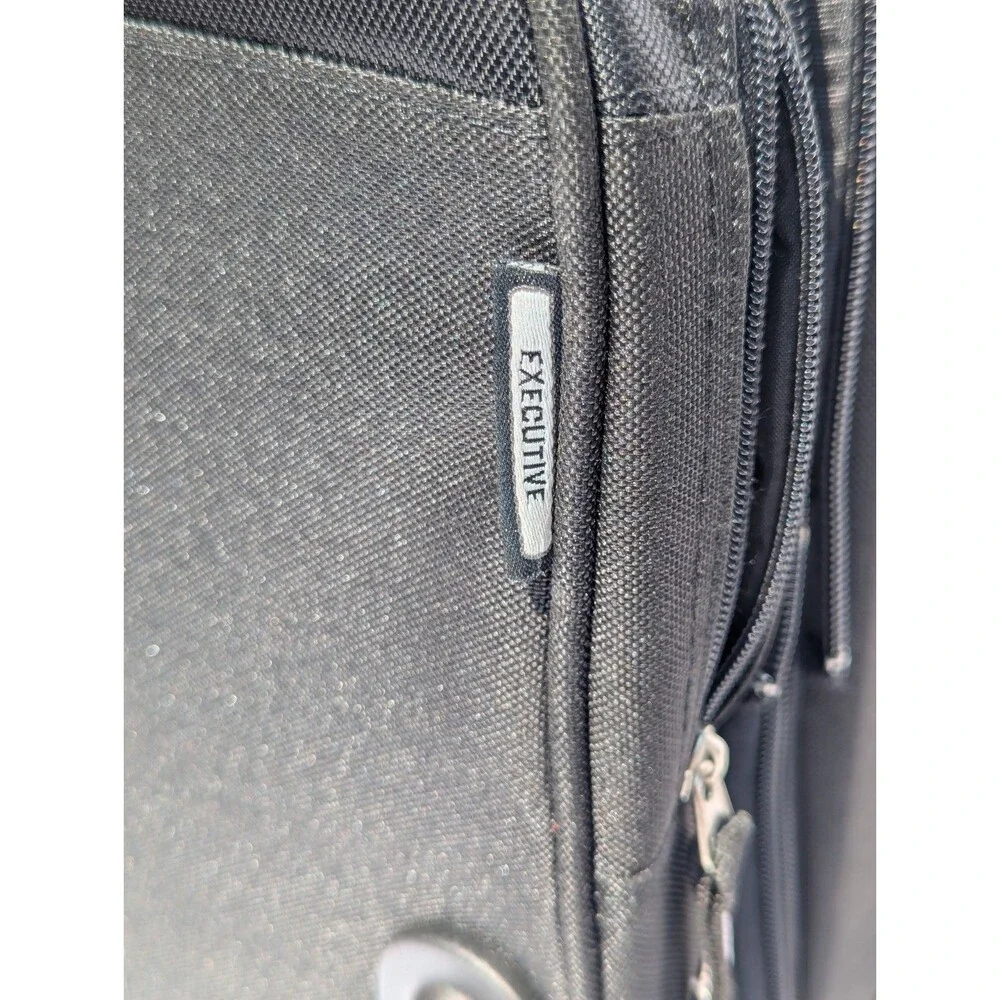 OGIO Tech Executive Wheeled Briefcase Laptop Travel Bag-Black Carry-On 18x14x7